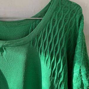 Green Knitted Top