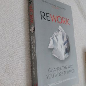 REWORK CHANGE THE WAY YOU WORK FOREVER