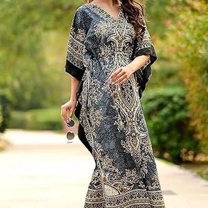 Kimono Kaftan Night Dress For Girls