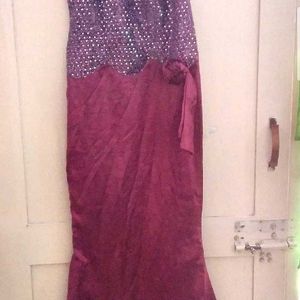 Party Wear Mermaid Gown . Rs40 Off Shipping