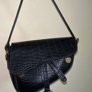 Black Satchel Bag