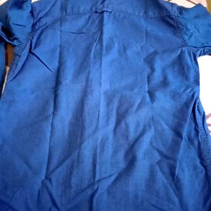 Boys Navy Blue Shirt