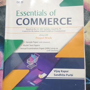 ISC Commerce (Class 11)