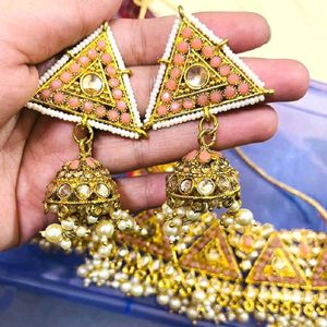 💥 Jewellery Set With Maangtikka 💥