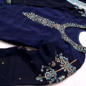 Pakistani Blue Heaven Suit Set