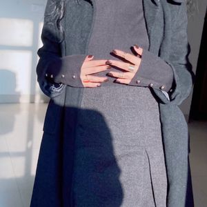 Black Long Coat For Women