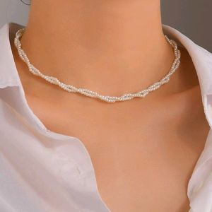 Coquette Double Layered Pearl Neckpiece 🌸🤍