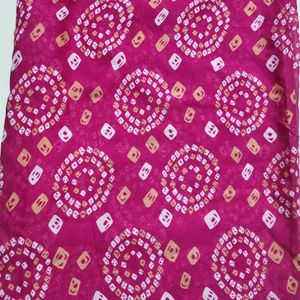 Stylish Magenta Saree