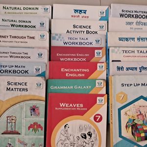 Podar CBSE Class 7th Textbooks and Workbooks