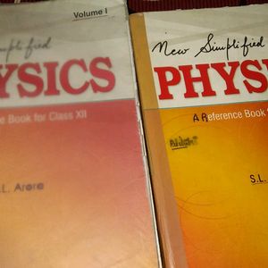 SL ARORA Class 12 Volume 1 And 2