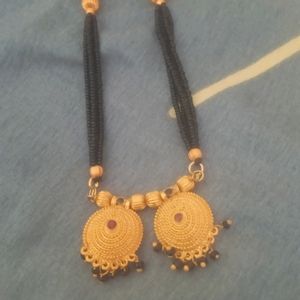 New Combo Of Earings. Bangles And Mangalsutra