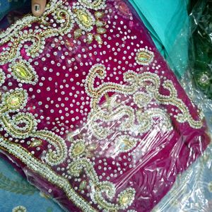 Party Wear Net Saree