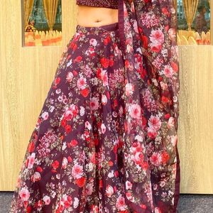 Lehnga Choli, 1 Time Wear, High Brand Dress