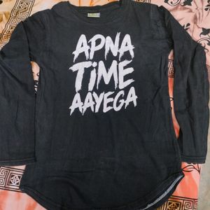 APNA TIME AAYEGA t-shirt For Girl's And Boys