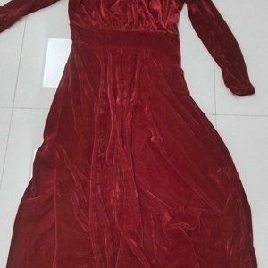 Velvet Maxi Dress