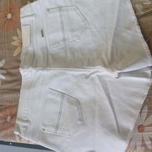 White Shorts For Women & Girls