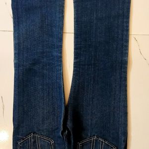 Vintage denim baggy jeans for women