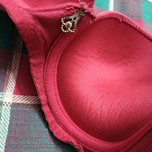 Stylish Padded Rose Pink Bra For Women