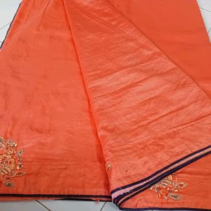 Designated Saree With Stitched Blouse