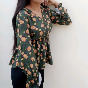 Beautiful Peplum Top