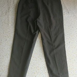 Black Cotton Trousers