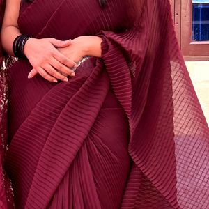 New Modern Plated Sari...For Women 🥰😍