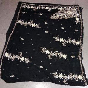 Offer .... So Nice Black Saree