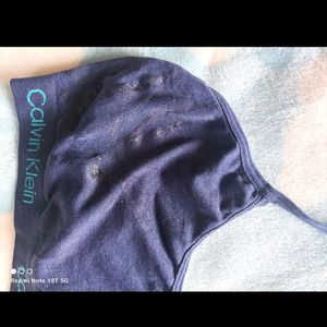 Calvin Klein Blue Sports Bra