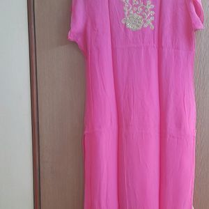 GORGEOUS PINK XL KURTI😍💕💕