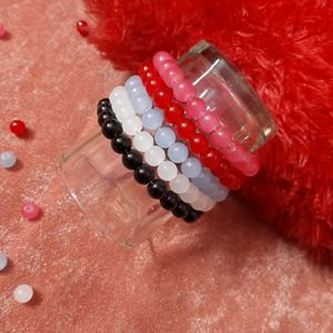 Glass Beads Bracelets Set