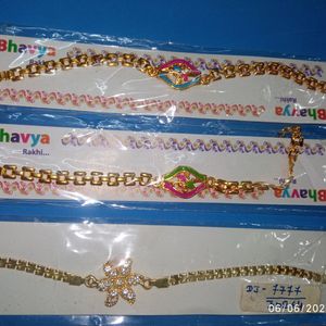 Gold Plated Rakhi