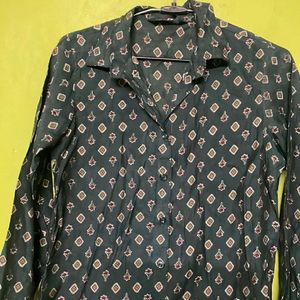 Dark Green Shirt Women