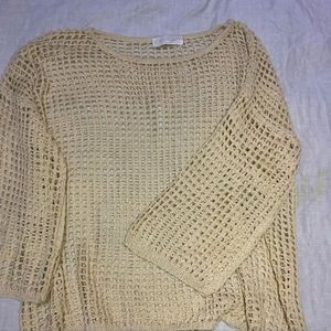 Y2k Crochet Mesh Top