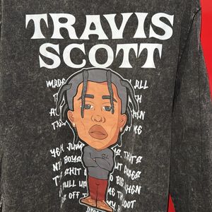 Travis Scott Oversized Sweatshirt