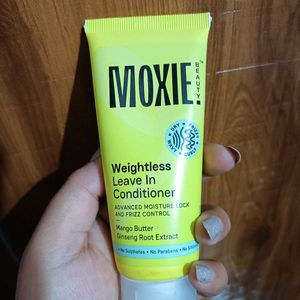 Moxie Weightless Leave in conditioner.