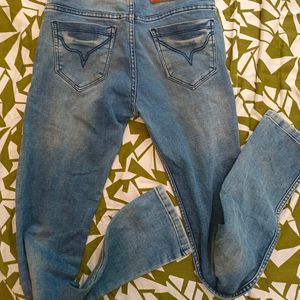 Denim Blue Colour Pant For Men