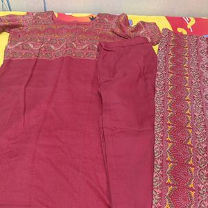 Women Suit Set With Dupatta