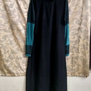 Double Color Abaya