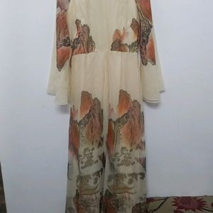 Flowy Fullsleeve Dress | Size: XL