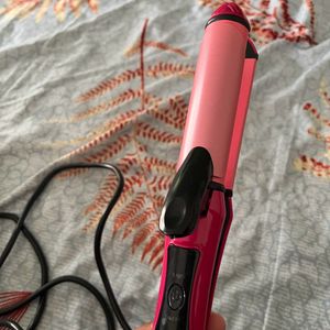 2 In 1 Straightener & Curler