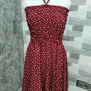 Red Polka Dot One Piece