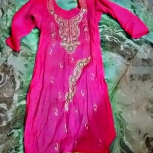 Pink Kurta