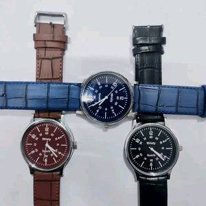 New With Tag Trendy Analogue Watch Combo Set Of 3