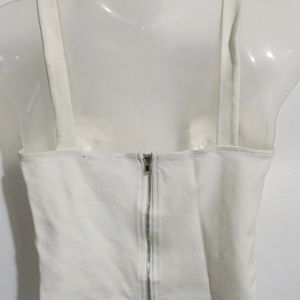 BEAUTIFUL OFF WHITE CORSET TOP