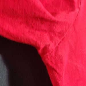 🍒Bewakoof Red Cotton Shirt For Men ⭐