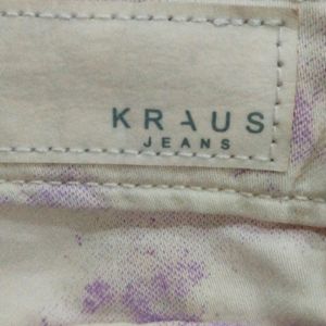 Highrise Wide Leg Kraus Jeans (Check Description)