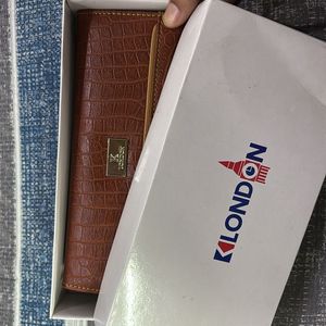 LONDON BROWN NEW WALLET