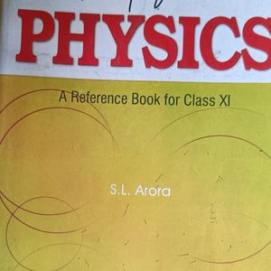 SL Arora Physics Volume 1 And 2