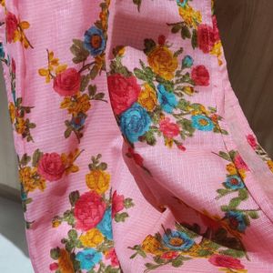 Floral Print Kurti with Vibrant Colors