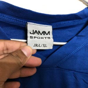 Jamm Blue Long Sleeve Jersey